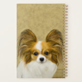 Papillon (Hound Tri) schilderen - Oorspronkelijke Planner (Achterkant)