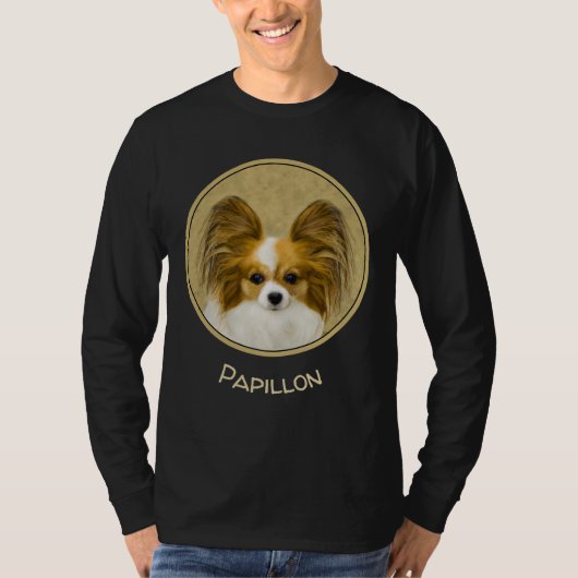 Papillon (Hound Tri) schilderen - Oorspronkelijke  T-shirt (Voorkant)