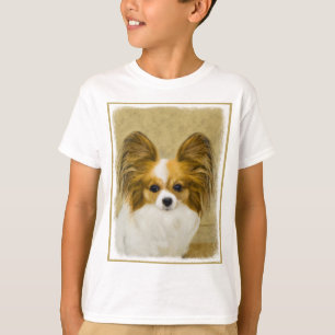 Papillon (Hound Tri) schilderen - Oorspronkelijke T-shirt