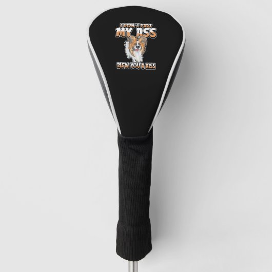 Papillon Humor Golfheadcover (Voorkant)