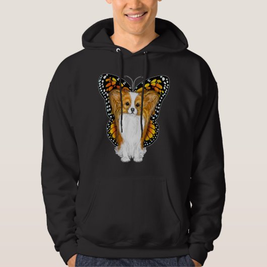 Papillon in Disguise Hoodie (Voorkant)