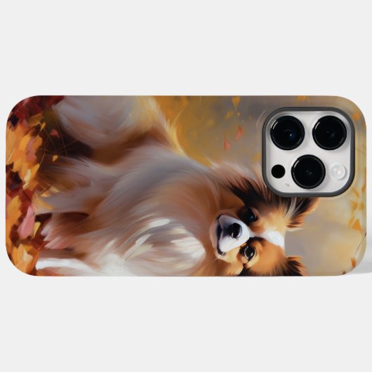 Papillon in Herfstbladeren Herfst Inspire Case-Mate iPhone Case (Achterkant (horizontaal))