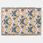 Papillon Kaleidoscoop Deken (Voorkant)