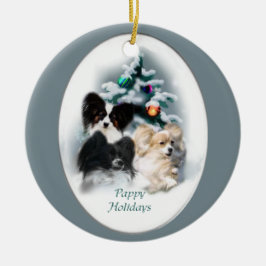 Papillon Kerst Ornament Gifts