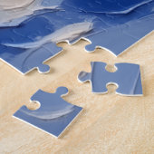 Papillon Kerstboot Vakantie Legpuzzel (Zijkant)