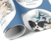 Papillon kerstcadeaus cadeaupapier (Rol Hoek)