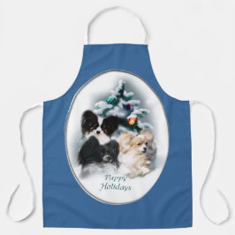 Papillon kerstcadeaus schort