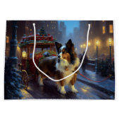 Papillon Kerstfeest Seizoen Groot Cadeauzakje (Voorkant)