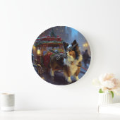 Papillon Kerstfeest Seizoen Grote Klok (Huis)