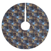 Papillon Kerstfeest Seizoen Kerstboom Rok (Voorkant)