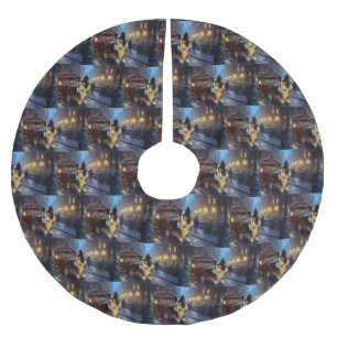 Papillon Kerstfeest Seizoen Kerstboom Rok