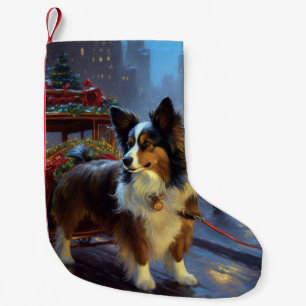 Papillon Kerstfeest Seizoen Kleine Kerstsok