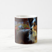 Papillon Kerstfeest Seizoen Koffiemok (Center)