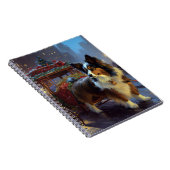 Papillon Kerstfeest Seizoen Notitieboek (Rechterzijde)