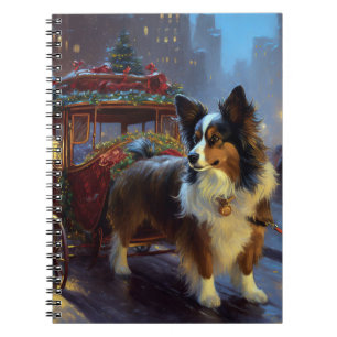 Papillon Kerstfeestseizoen Notitieboek