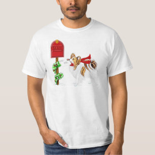 Papillon Kerstmail Sable T-shirt
