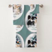 Papillon Kerstmis Bad Handdoek (Insitu)
