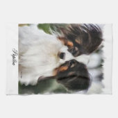 Papillon Kunst Cadeaus Theedoek (Horizontaal)