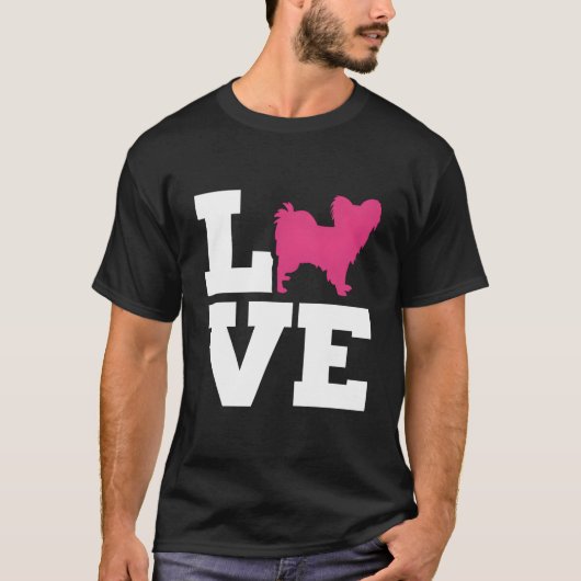Papillon Liefde T-shirt (Voorkant)