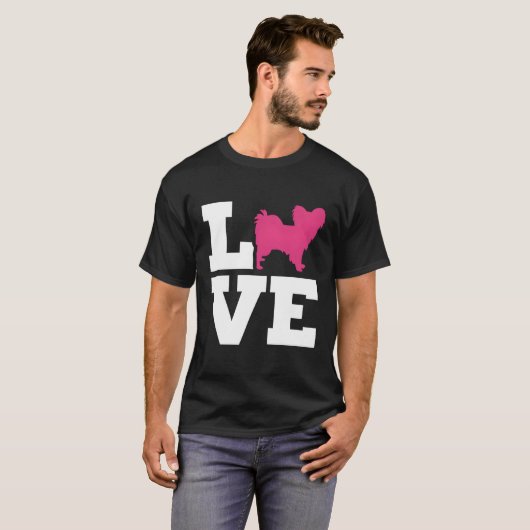 Papillon Love T-shirt (Voorkant volledig)