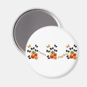 Papillon Lovers Gifts Magneet (Voorkant / Achterkant)