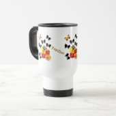 Papillon Lovers Gifts Reisbeker (Voorkant links)