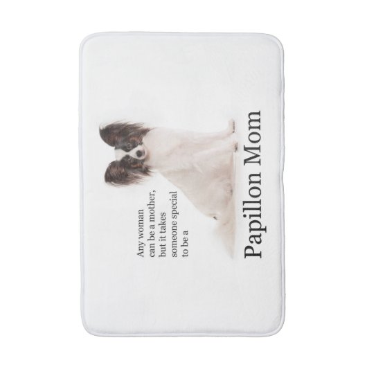 Papillon Ma Bath Mat (Voorkant Verticaal)