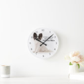Papillon Ma Clock Ronde Klok (Huis)