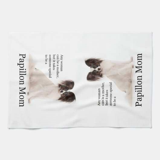 Papillon Ma Kitchen Towel Theedoek (Horizontaal)