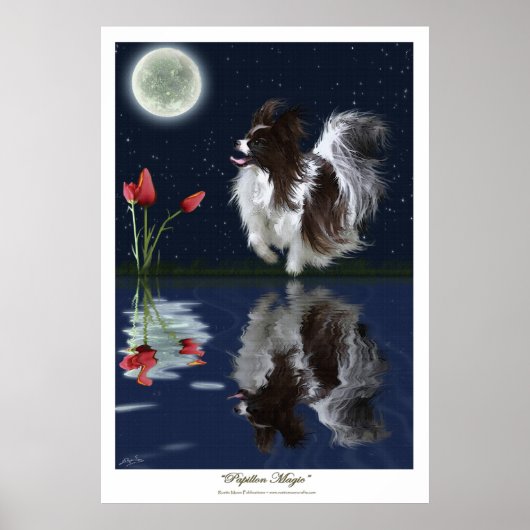 "PAPILLON MAGIC" Art Print of Poster (Voorkant)