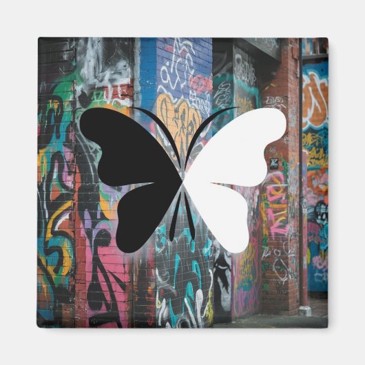 papillon magneet (Voorkant)