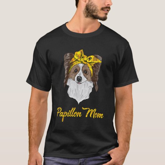 Papillon mam. t-shirt (Voorkant)