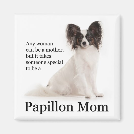Papillon Mama Magnet (Voorkant)
