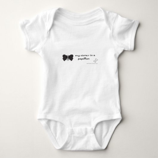 Papillon - Meer rassen Romper (Voorkant)
