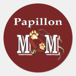 Papillon MOM Gifts Ronde Sticker