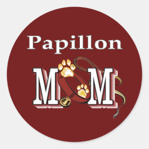 Papillon MOM Gifts Ronde Sticker