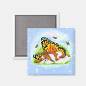 Papillon Mystical Monarch Magneet (Voorkant / Achterkant)