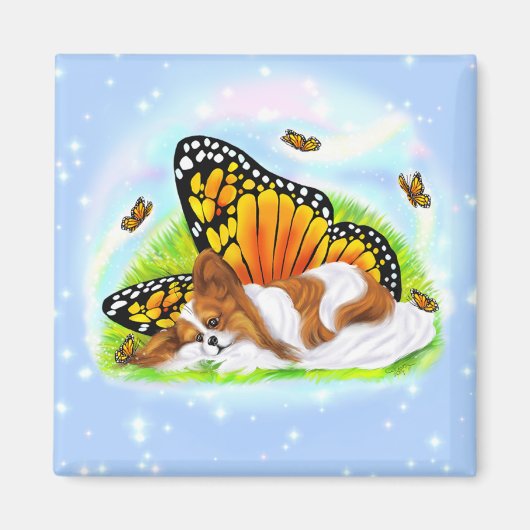 Papillon Mystical Monarch Magneet (Voorkant)