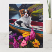 Papillon op een peddel: Een Schilderachtig avontuu Kaart (Voorkant)