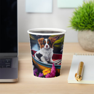 Papillon op een peddel: Een Schilderachtig avontuu Papieren Bekers