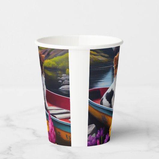 Papillon op een peddel: Een Schilderachtig avontuu Papieren Bekers (Links)