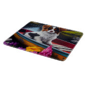 Papillon op een peddel: Een Schilderachtig avontuu Snijplank (Hoek)