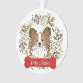 Papillon  Ornament (voorkant)