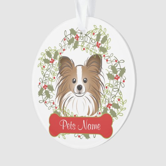 Papillon  Ornament (voorkant)