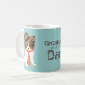 Papillon papa koffiemok (Voorkant links)