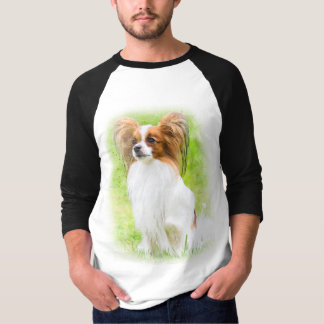 papillon, papilon, papillon-honden, papillon-honde t-shirt