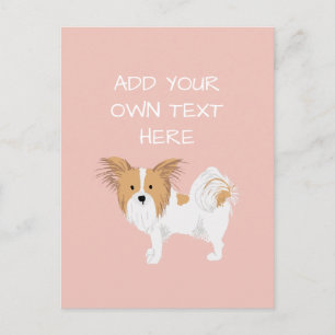 Papillon Persoonlijke hond - Briefkaart