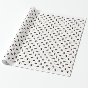 Papillon (Phalene) Geschiedenis ontwerp Cadeaupapier