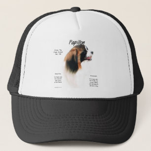 Papillon (Phalene) Geschiedenis ontwerp Trucker Pet