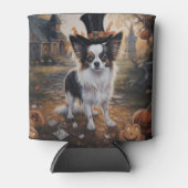 Papillon pompoenen Halloween eng Blikjeskoeler (Voorkant)